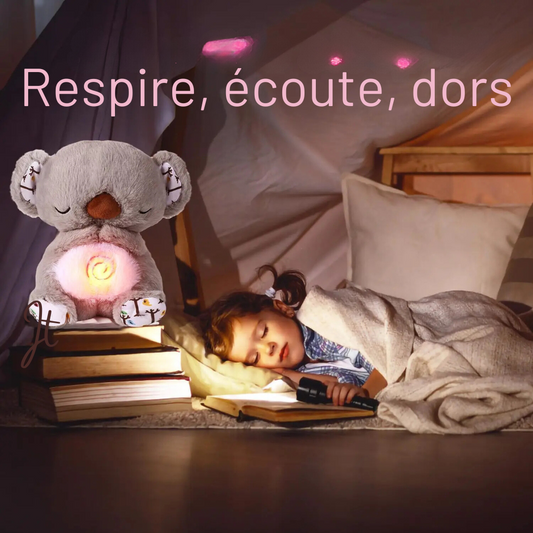 Peluche relaxant qui respire